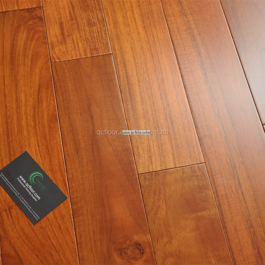 Indonesian solid teak wood flooring 18mm teak parquet flooring