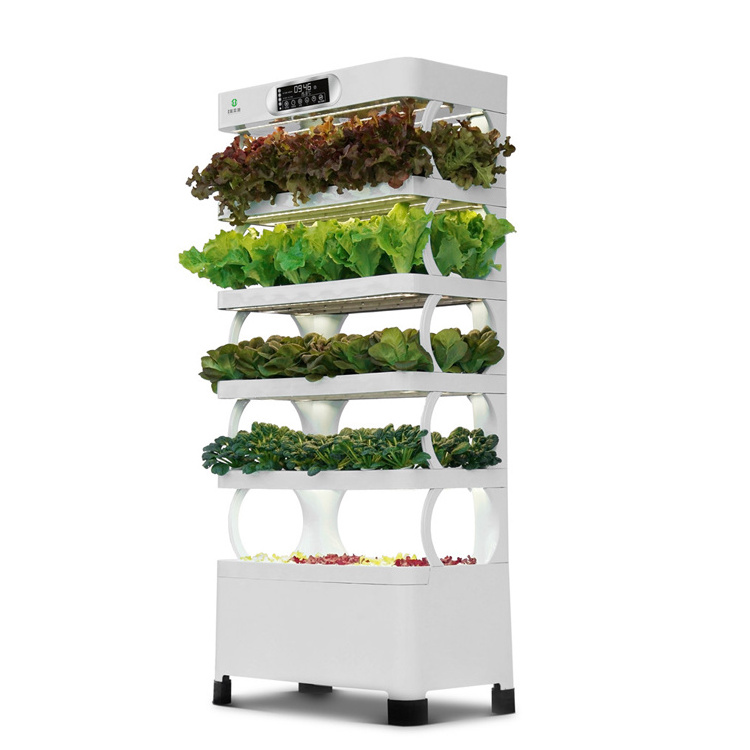 Newtype Home Garden Hydroponic Aeroponic Tower Home Hydroponic System For Leafy Vegetable Growing System