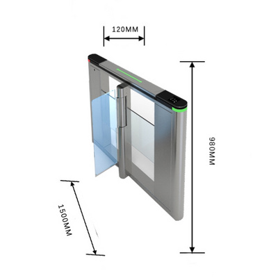 Turnstile High Speed Gate Security Turnstile Swing Barrier Gate