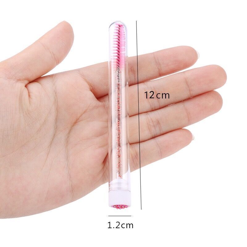 New Style Disposable Applicator lash wand Mascara Wands  in tube Eyelash Extension cleansing makeup lash brush