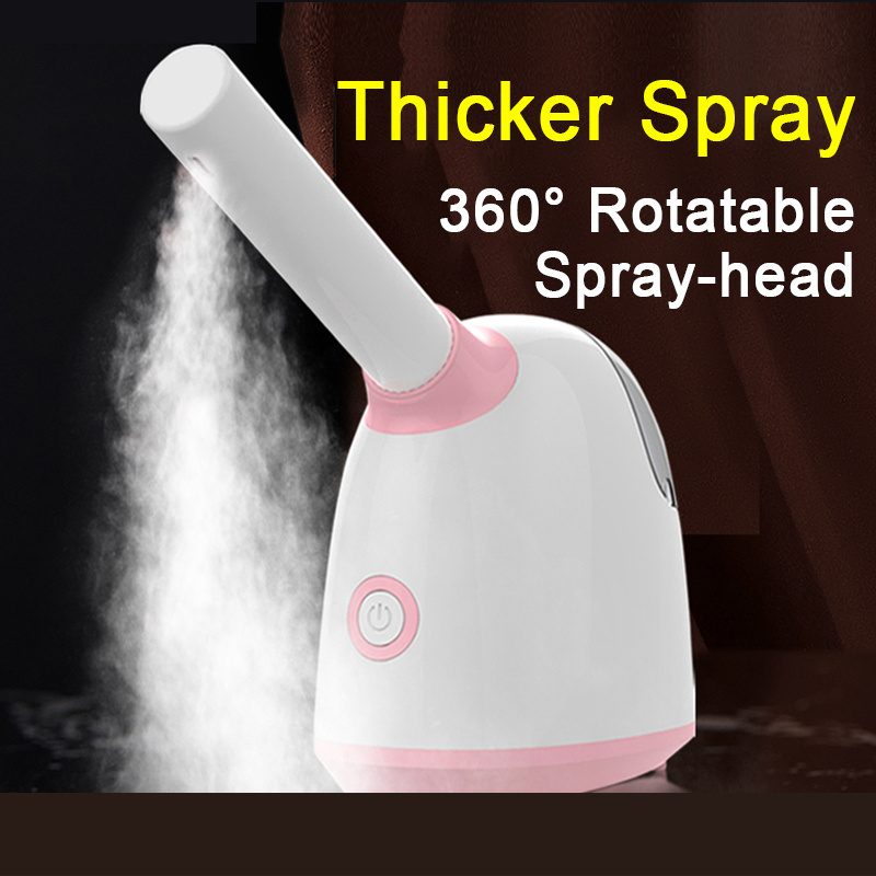 Portable face steam machine nano ionic facial steamer Aromatherapy Hot Mist Spray