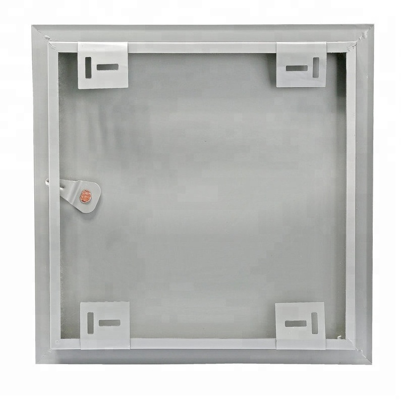 Galvanized Steel Frame Slotted Lock Ceiling Access Panel with gray color