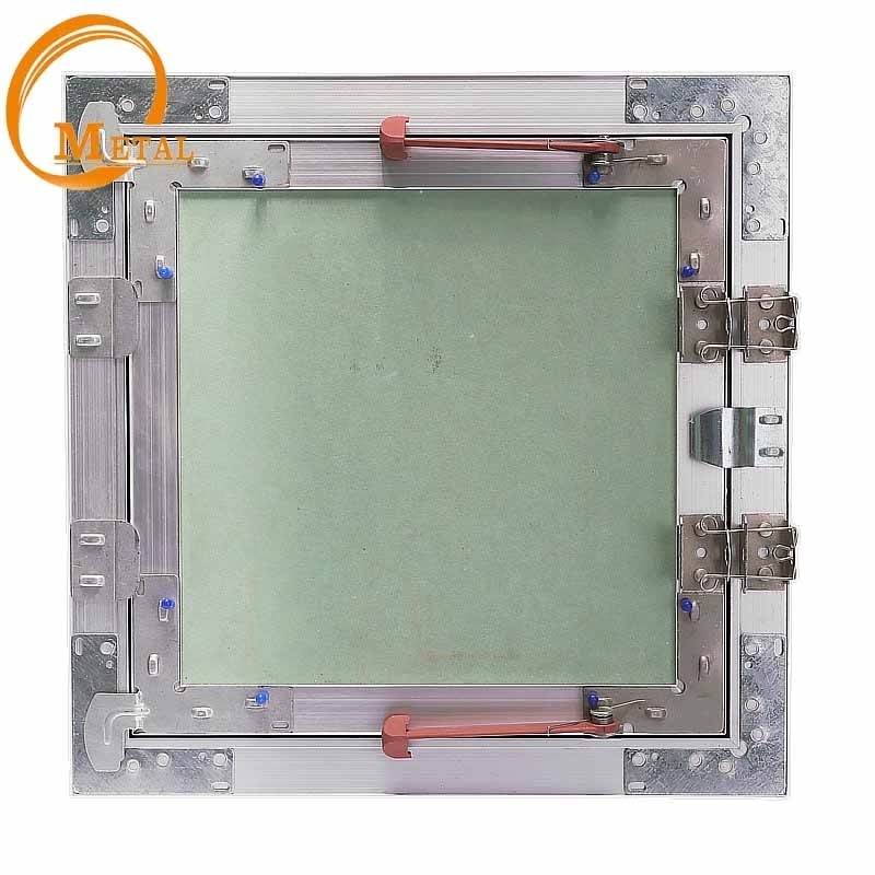 Drywall Aluminum Access Panel Aluminum Frame With Spring Open / Closing System drywall