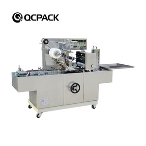 High quality condom box cellophane wrapping machine from Shanghai manufacturer