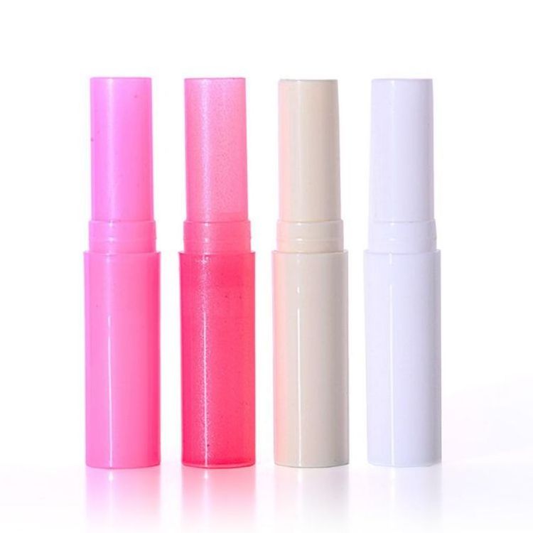 Wholesale Style Cylinder Colorful Matte Unique Empty Round Chapstick Container Lip Balm Stick Lipstick Tube