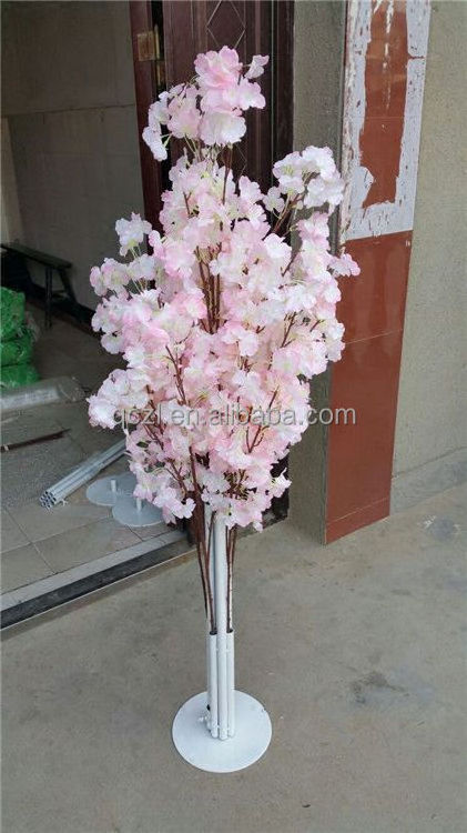 Indoor Cherry Blossom Artificial Flower Tree For Decoration