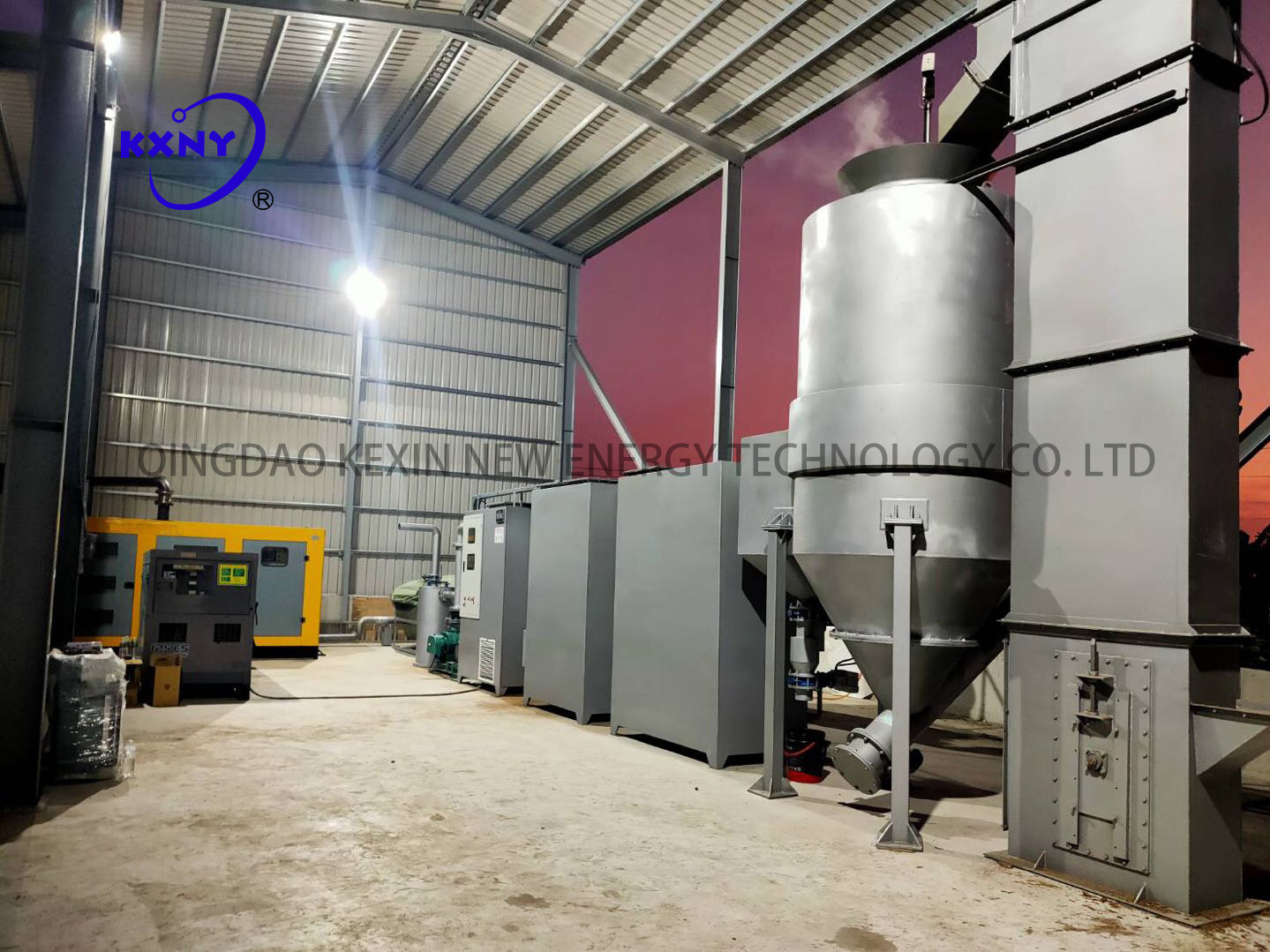 100kw Biomass Gasification Power Plant,100kw Biomass Gasifier Furnace with Heating Downdraft Fluidized Bed Type Gasifier 100kw/h