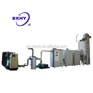 Energy-saving Equipment Biomass Gasifier Syngas Power Generation Equipment Downdraft Fluidized Bed Type Gasifier Provided 380V