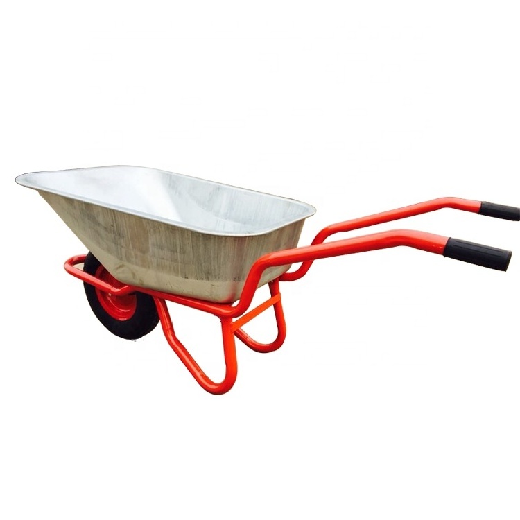 200 kg stable reinforced plate narrow wheelbarrow design