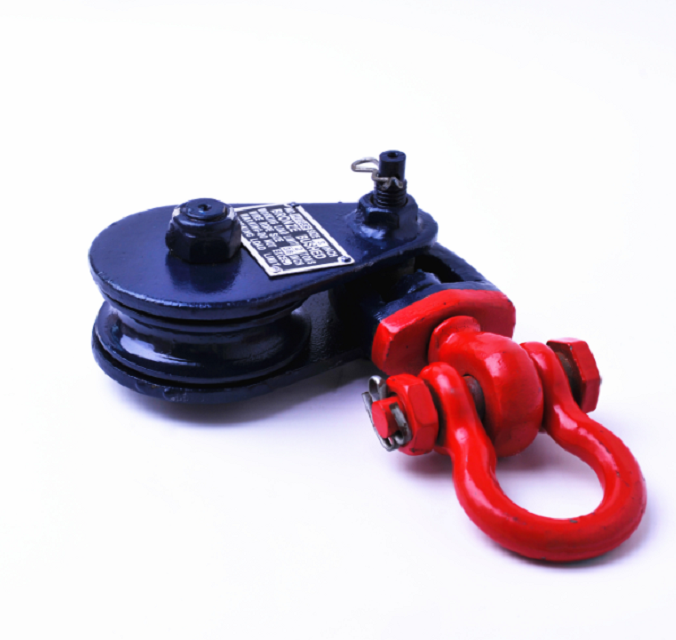 H419 Light Type Champion Snatch Block With Shackle