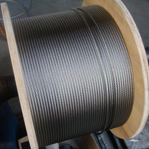 7x7/6x9/6x19/7x19/6x36 Galvanized Carbon Steel Cable/Stainless Steel Wire Rope Manufacturer