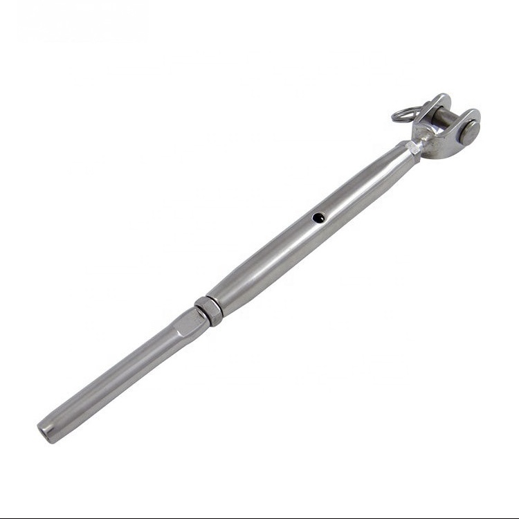 Stainless Steel 316 Wire Rope Turnbuckle with Jaw End Swage Terminal