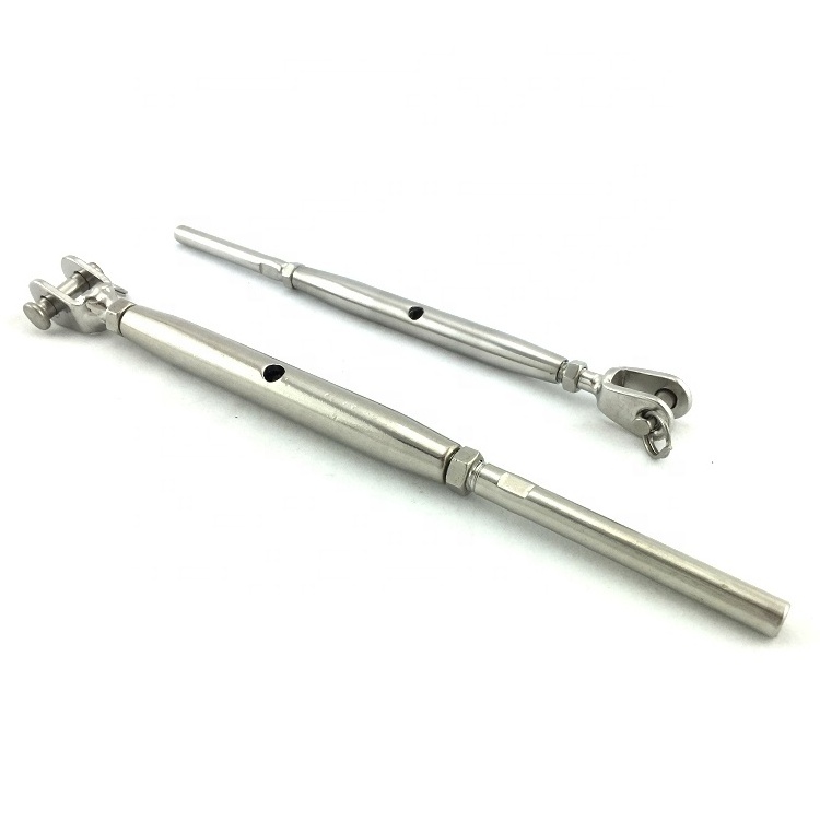 Stainless Steel 316 Wire Rope Turnbuckle with Jaw End Swage Terminal