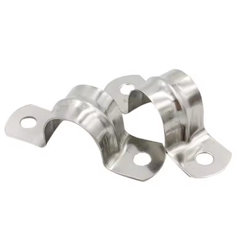 M5 - M100 Stainless Steel 304 Anchor / Grip Type Pipe Tube Saddle Clamps