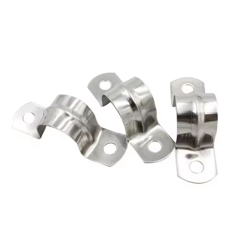 M5 - M100 Stainless Steel 304 Anchor / Grip Type Pipe Tube Saddle Clamps