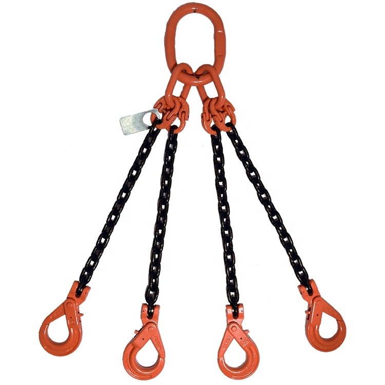 Alloy Steel G80 Chain Sling Adjustable G100 Lifting Chain Sling