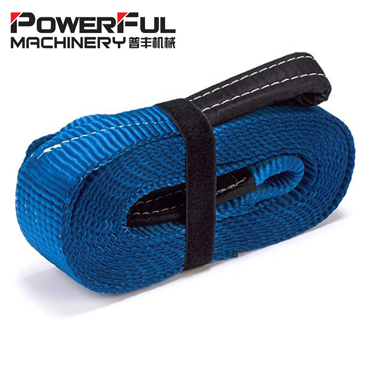 Flat Lifting Webbing Sling Polyester High Tensile Lifting Belt