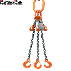 Alloy Steel G80 Chain Sling Adjustable G100 Lifting Chain Sling