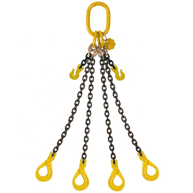 Alloy Steel G80 Chain Sling Adjustable G100 Lifting Chain Sling