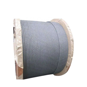 Lifting Cable 8*19S+IWRC Ungalvanized Galvanized Elevator Application Steel Wire Rope