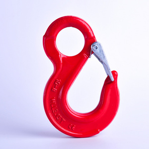 Eye Sling Hoise Lifting Crane Hook with Safety Latch for Chain Sling