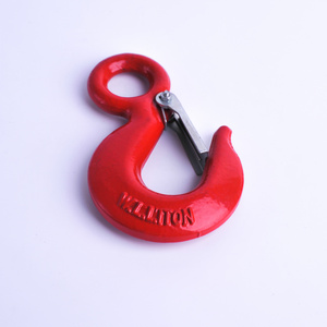 U.S TYPE 320A LIFTING EYE HOIST HOOK WITH SAFETY LATCH HOOK