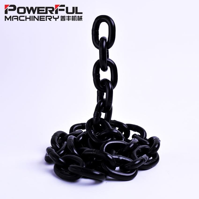 China Factory Manufacturer Directly Quality Heavy Duty Short Link G80 Alloy Steel Industrial Lifting Sling Black Load Chain