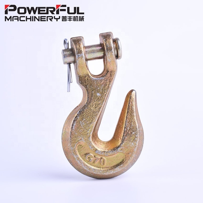 US Type Alloy Steel Electric Galvanized A330 Clevis Type Grab Hook