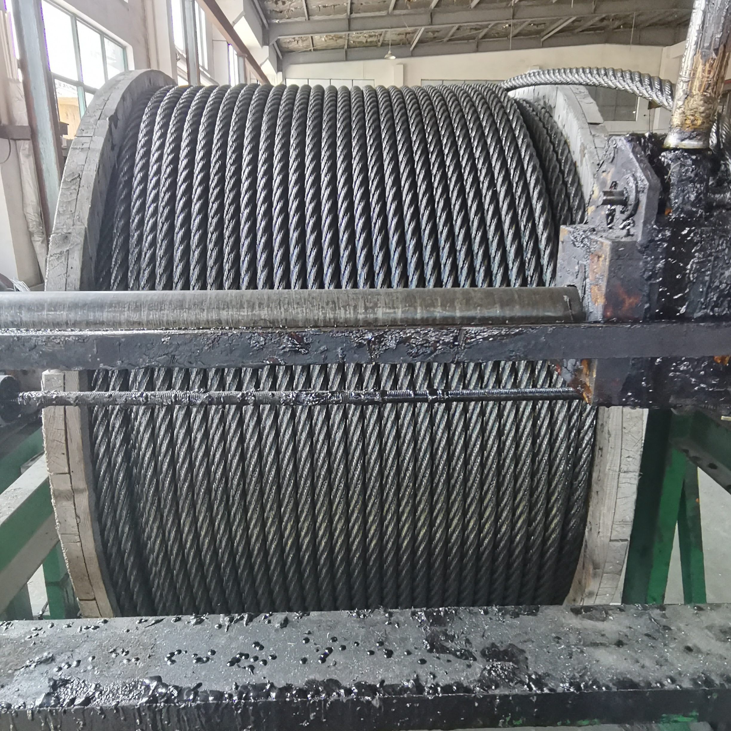 Galvanized wire rope Marine Cable 6x36SW+IWRC Steel Wire Rope