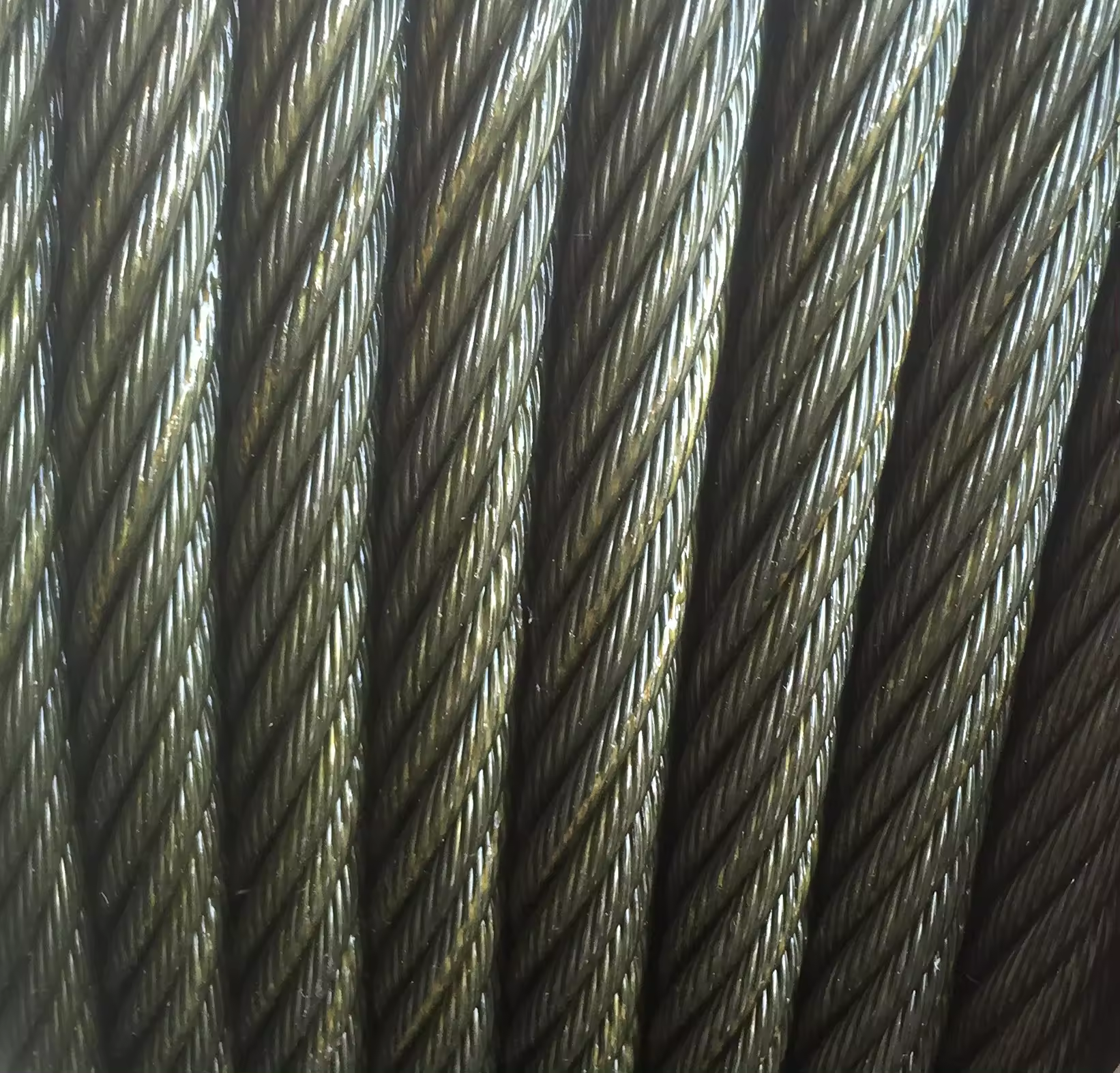 Factory  8*19 Cables steel wire rope for elevator industry machine hot dipped galvanized steel rope