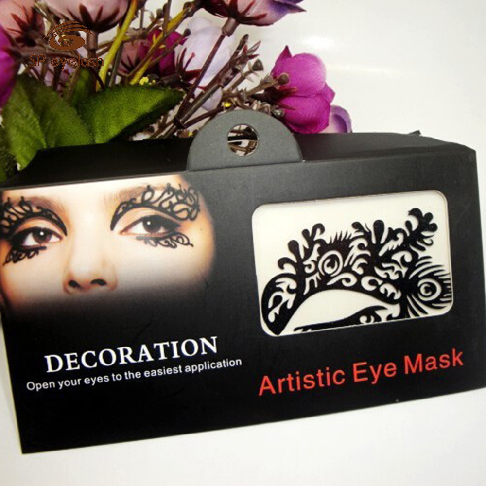 masquerade sticker Hot Sexy Lace Mask Masquerade Fancy Costume Party Ball Hollow Flower Eye Mask