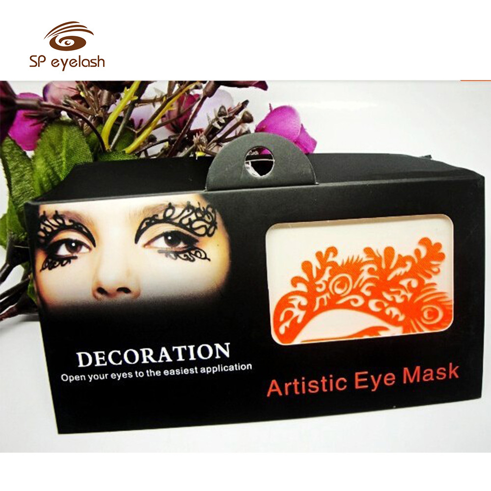 masquerade sticker Hot Sexy Lace Mask Masquerade Fancy Costume Party Ball Hollow Flower Eye Mask