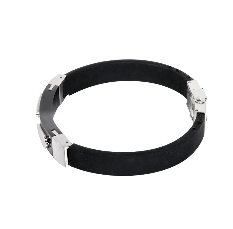 fashion leather bracelet 316 stainless steel personalized men's bracelet gift jewelry