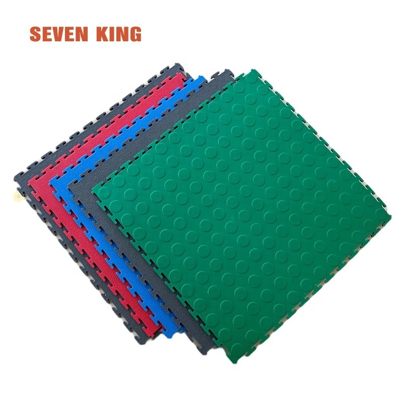 High strength Garage Flooring tiles removable pvc Interlocking Garage Plastic Floor Tile for warehouse