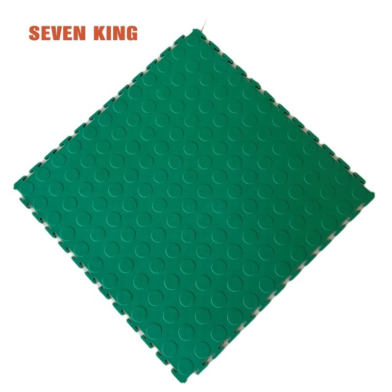 High strength Garage Flooring tiles removable pvc Interlocking Garage Plastic Floor Tile for warehouse