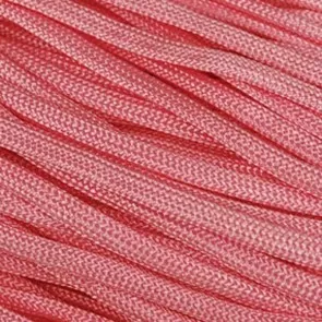 Rope Laces Double Braided Nylon Rope 5Mm 6Mm Cloth Accessories Personal Style Customized Design Braided Rope Keychain