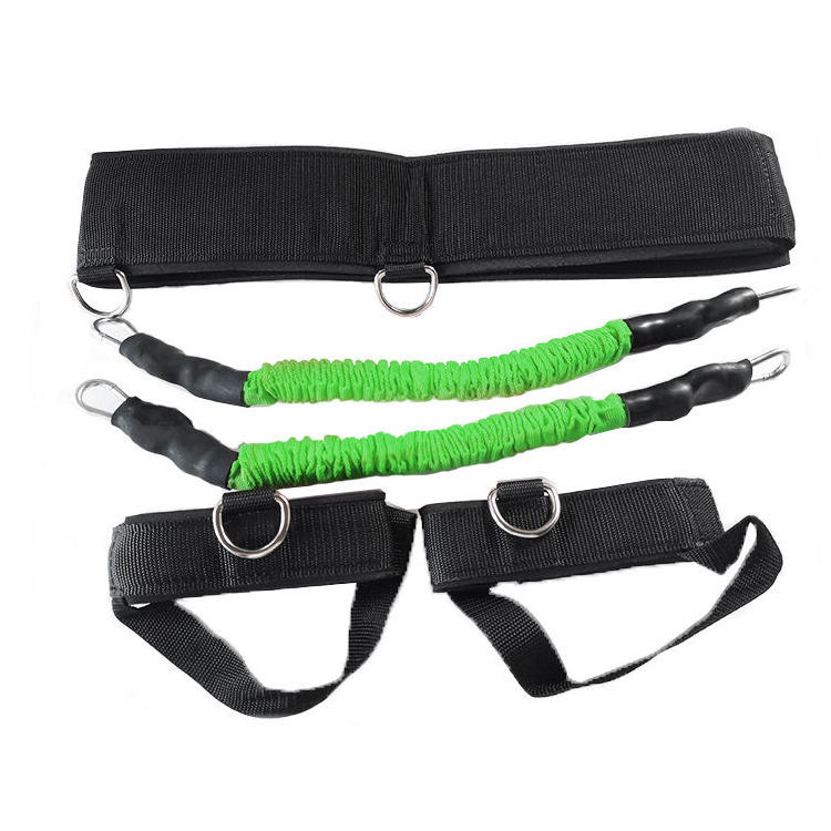 Wholesale bouncing training belt basketball track and field sports exercise leg explosive strength tension rope resistance belt