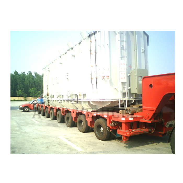 Heavy duty Hydraulic SPMT Multi Axles Low Bed Self Propelled Modular Transporter Truck Trailer for sale