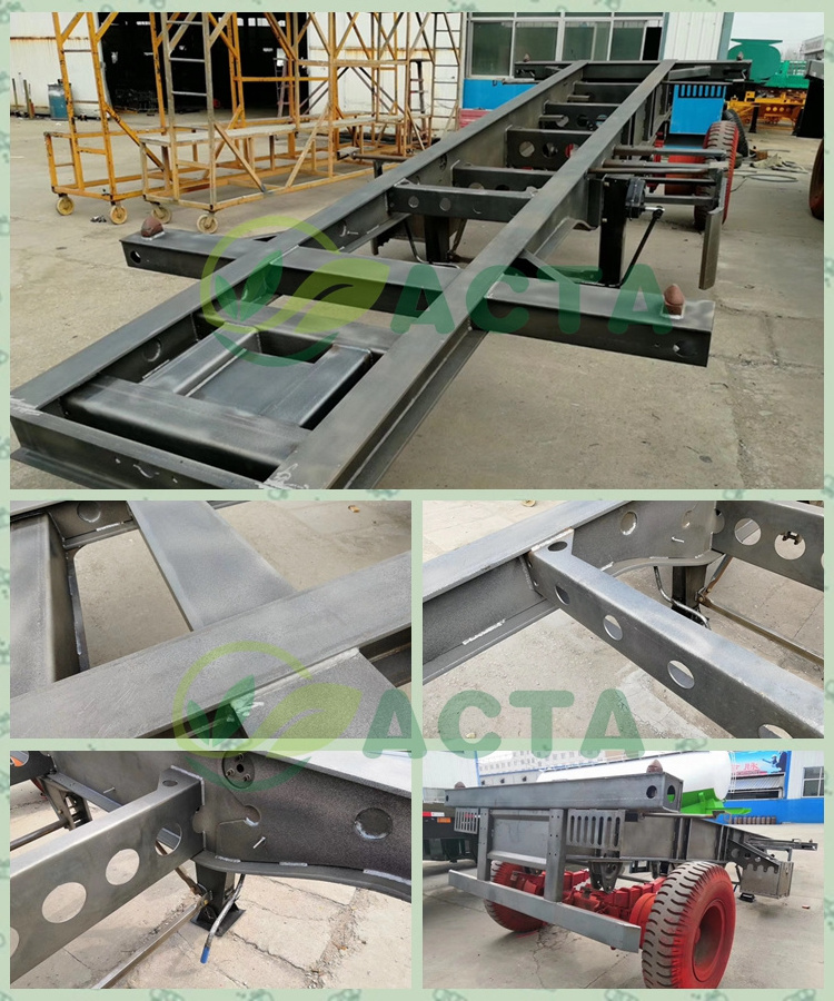 20 40 foot container trailer chassis frames led screen 20ft 40ft ...