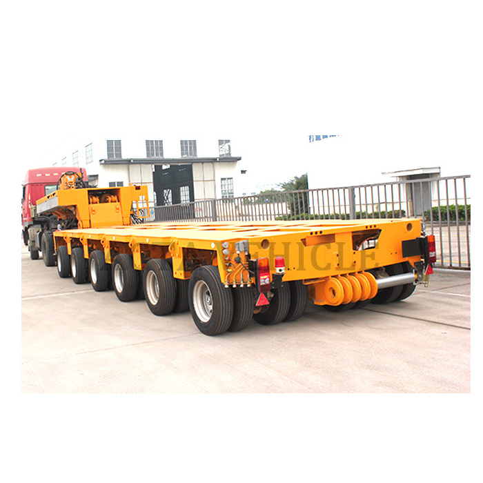 multi axle hydraulic axle modular trailer supplier spmt self propelled modular trailer for sale