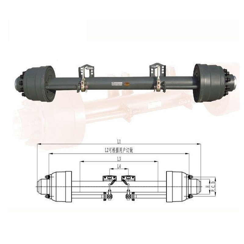 trailer parts kit trailer parts axle nut suspension trailer parts