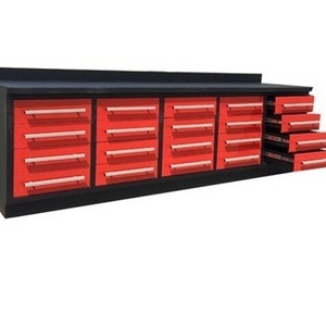 10ft Storage 20 Drawer Metal Multi-function Workbench