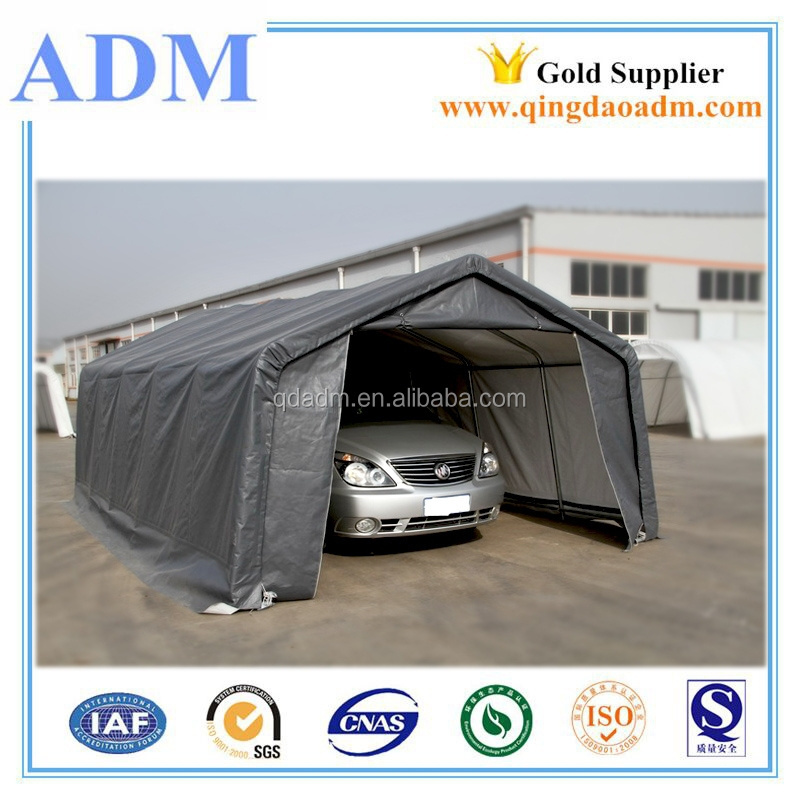 Steel frame 3X6m portable car garage canopy shelter