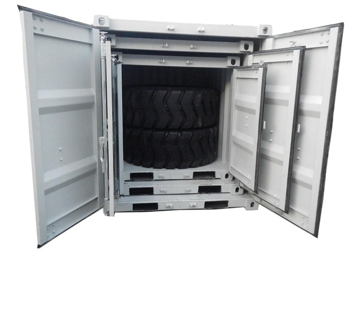 ADM Most Popular Portable ISO Tank 5-10 FT Mini Cube Storage Container For Sale