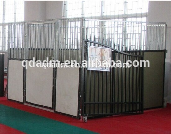 ADM Economical Hot Dip Galvanized Portable PVC Jump Stable Horse Stall With HDPE