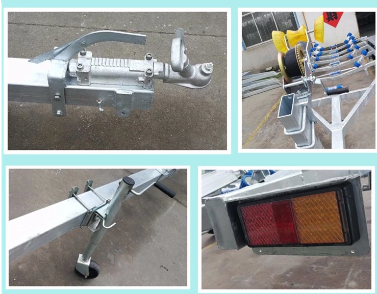 Quality Assurance Hot-dip Galvanized Boat Trailer For Australia and New Zealand