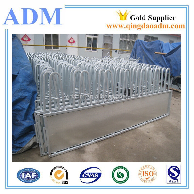 Galvanized Horse Hay Feeder Rack with Roof