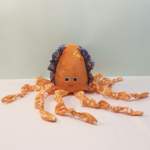 OEM/ODM High quality soft  Brightly colored fabric ocean animal  creative jellyfish toy for kids