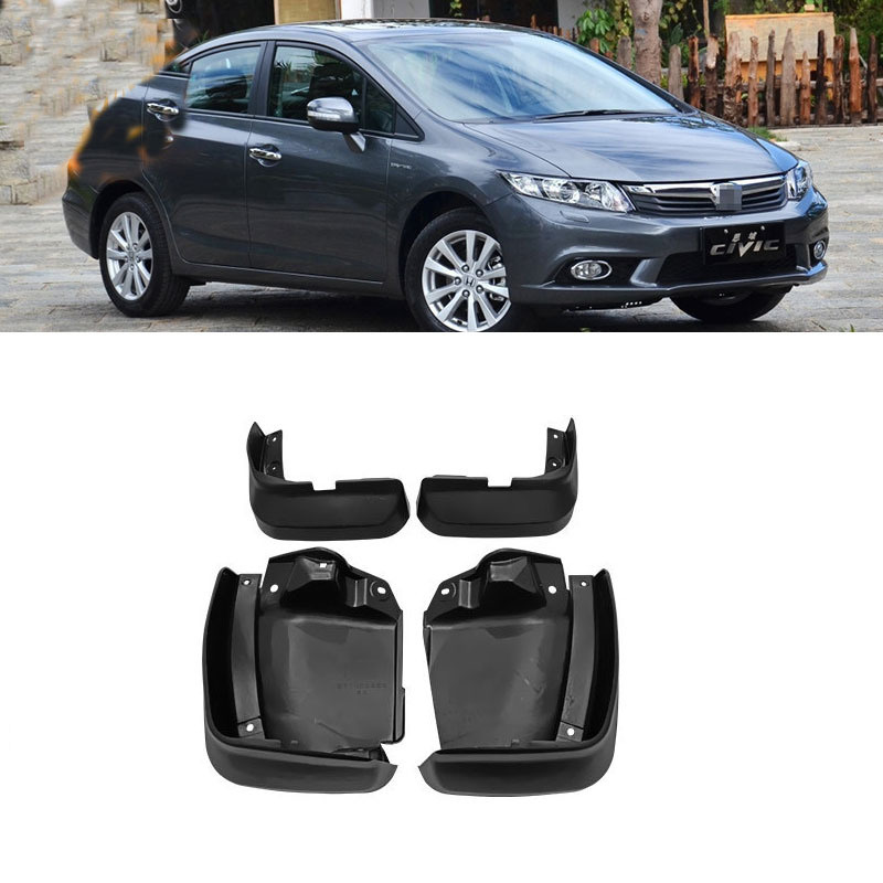 For Honda Civic 2012-2015 Mud Flap Splash  mud guard Mudflaps  Mudguard Fender Mudguards