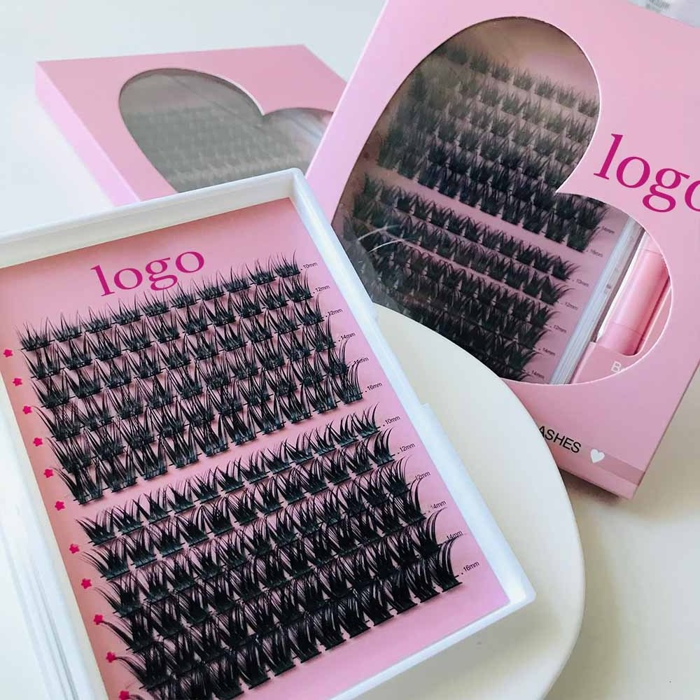 Customizable Diy Eyelash Extention Segment Pre-Cut Cluster Lashes Kit Diy Lash Extension Kit